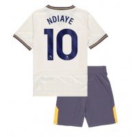 Maglia Calcio Everton Iliman Ndiaye #10 Terza Divisa Bambino 2024-25 Manica Corta (+ pantaloncini)